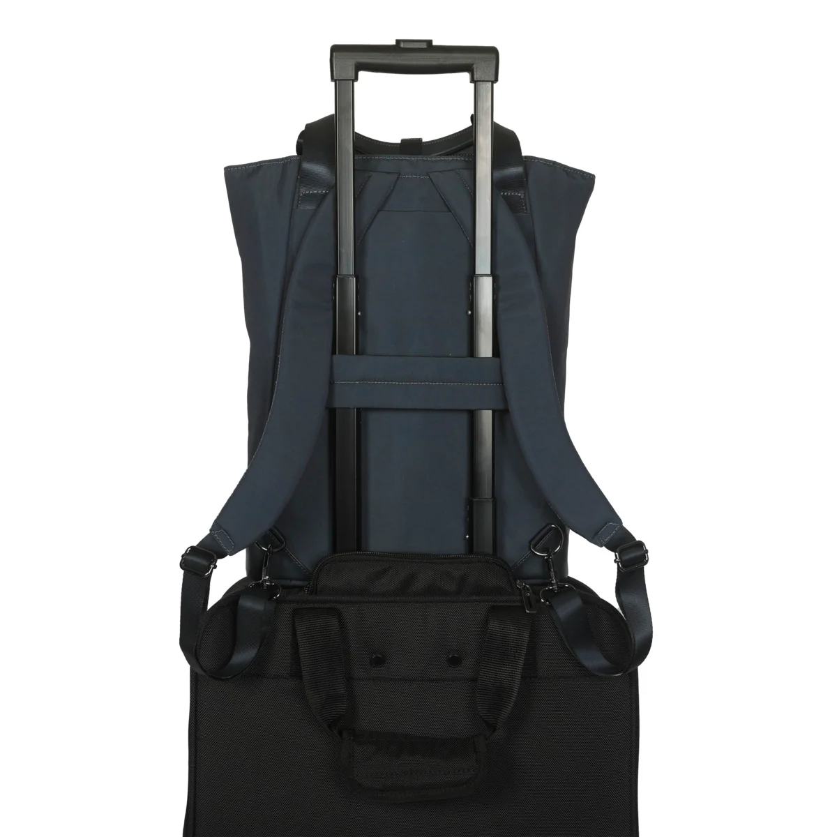 15-16” Avila Convertible Tote/Backpack, Midnight - Image 8