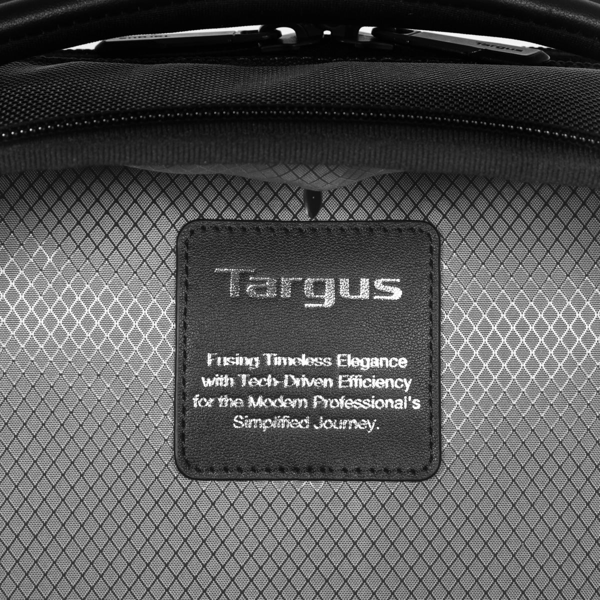 15-16” HeritageLuxe Backpack, Black - Image 8