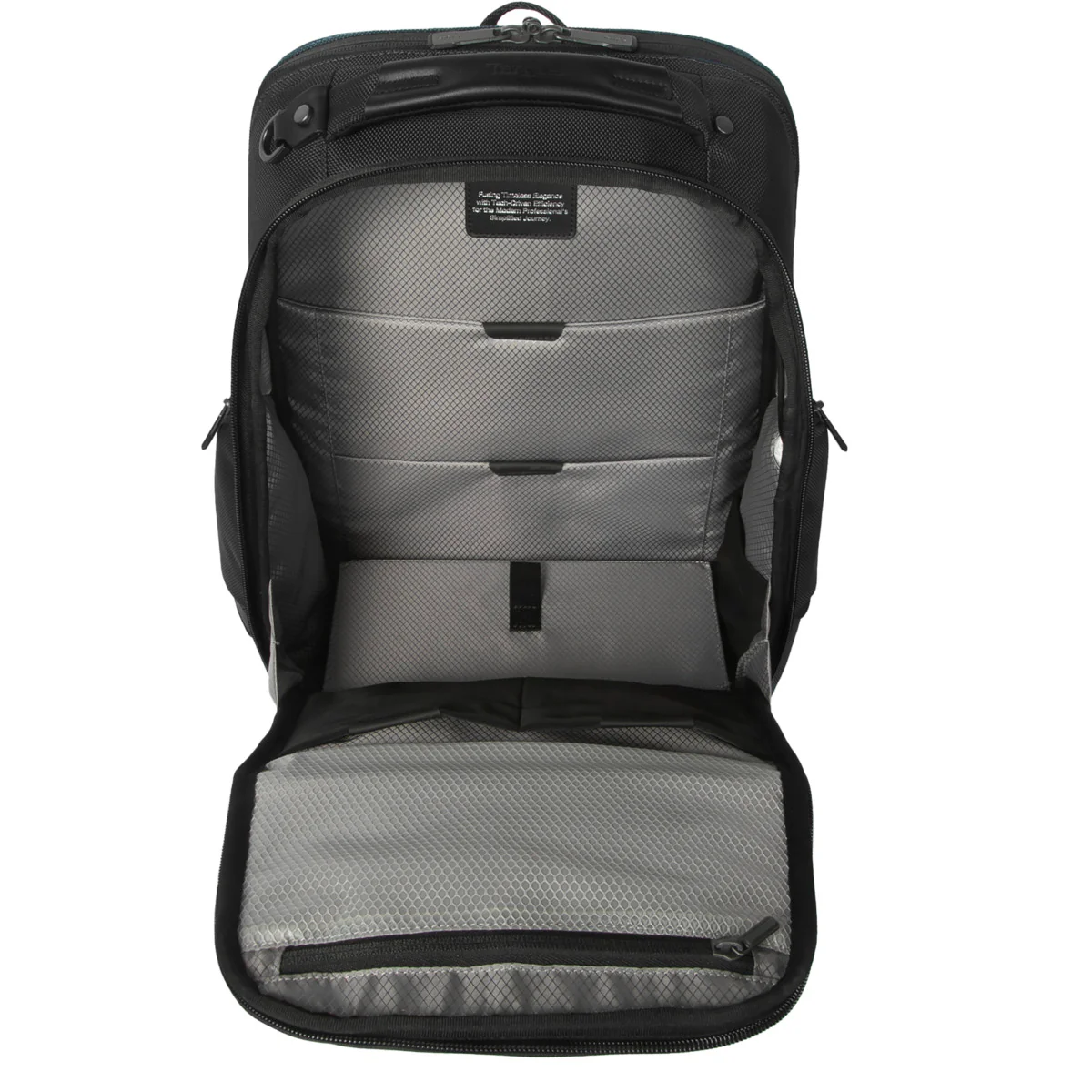 15-16” HeritageLuxe Backpack, Black - Image 9