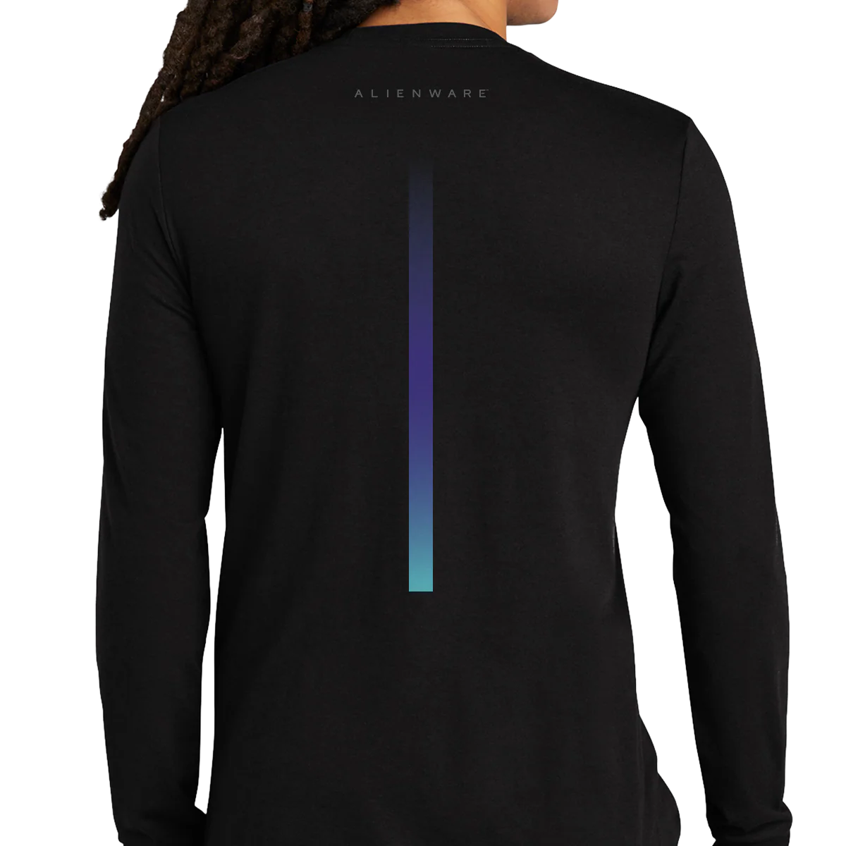 Alienware™ Long Sleeve T-Shirt Black, XS - Image 4