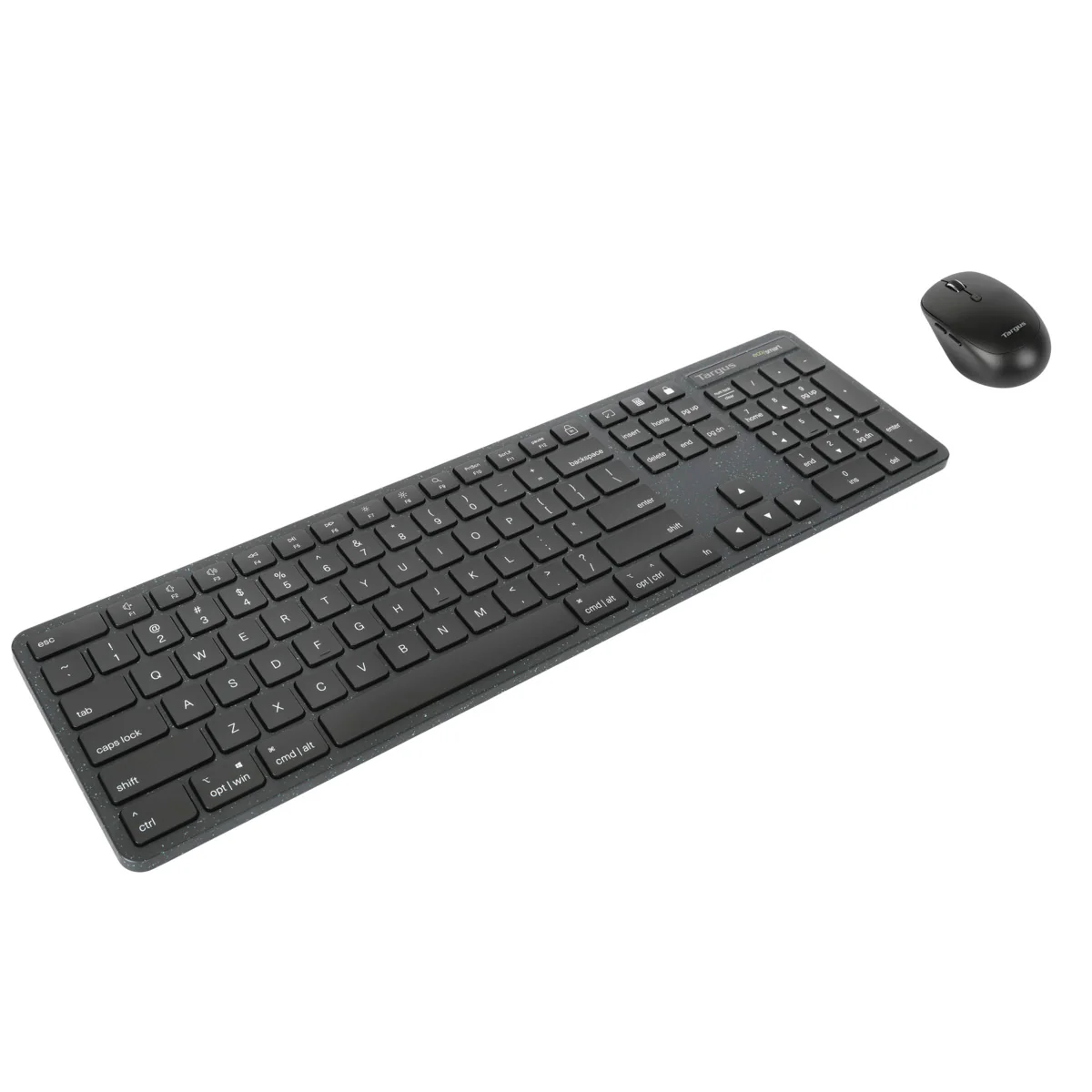 Antimicrobial Full-Size Wireless EcoSmart™ Keyboard and Midsize Comfort Mouse Combo - Image 2