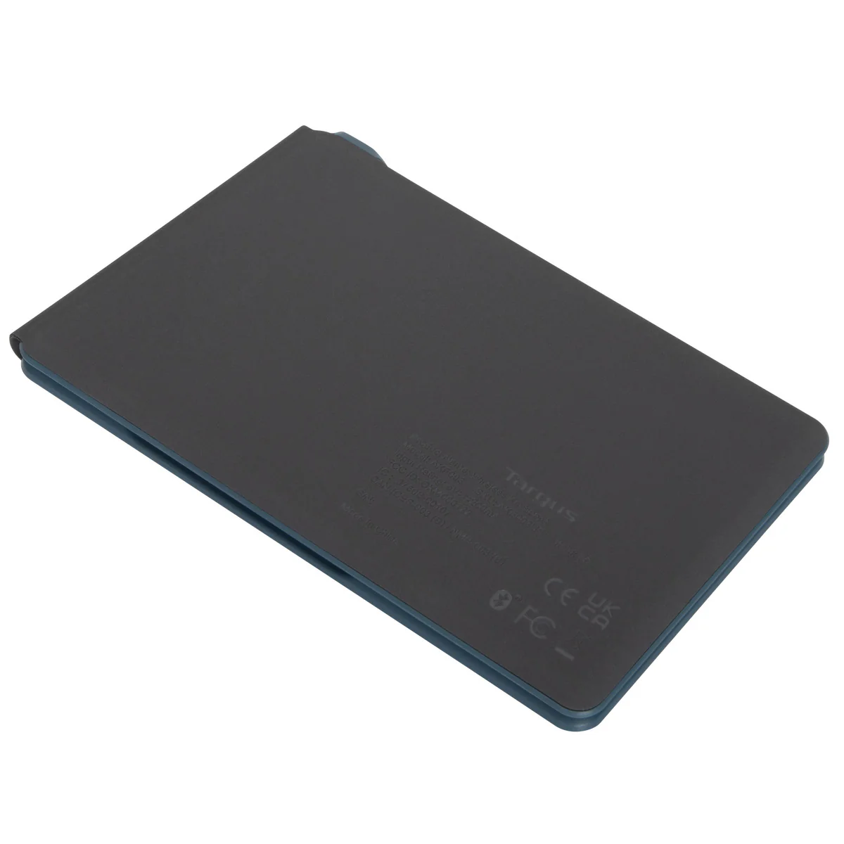 Ergonomic Foldable Bluetooth® Antimicrobial Keyboard (Blue) - Image 7