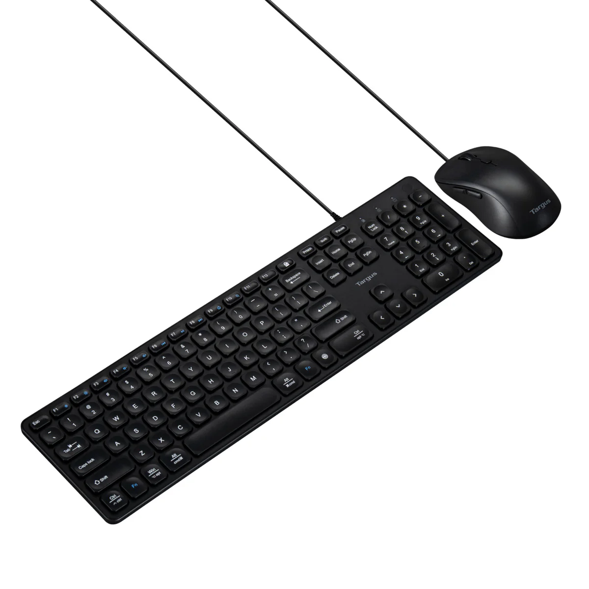 Full-Size Wired EcoSmart® Keyboard & Mouse Combo