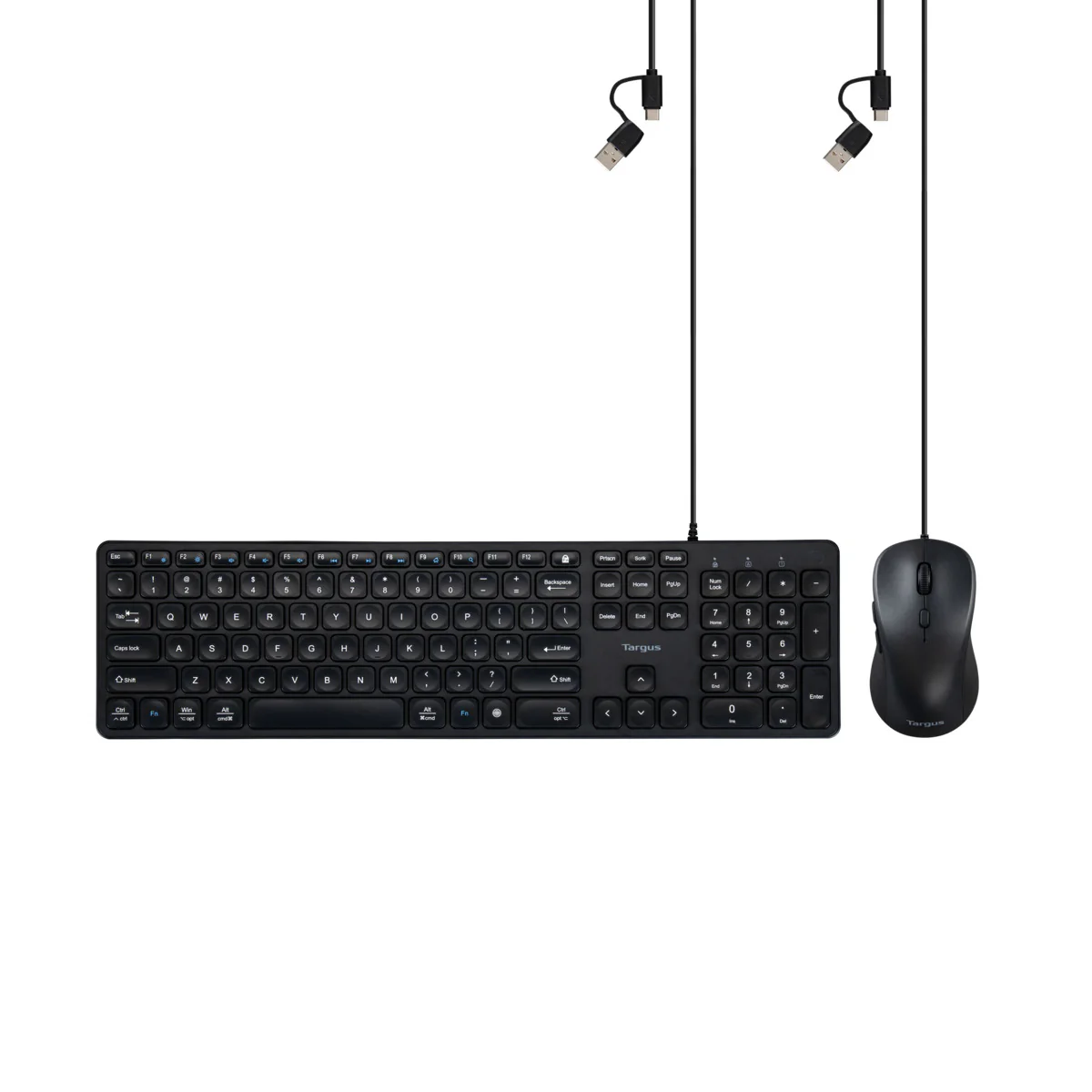 Full-Size Wired EcoSmart® Keyboard & Mouse Combo - Image 3
