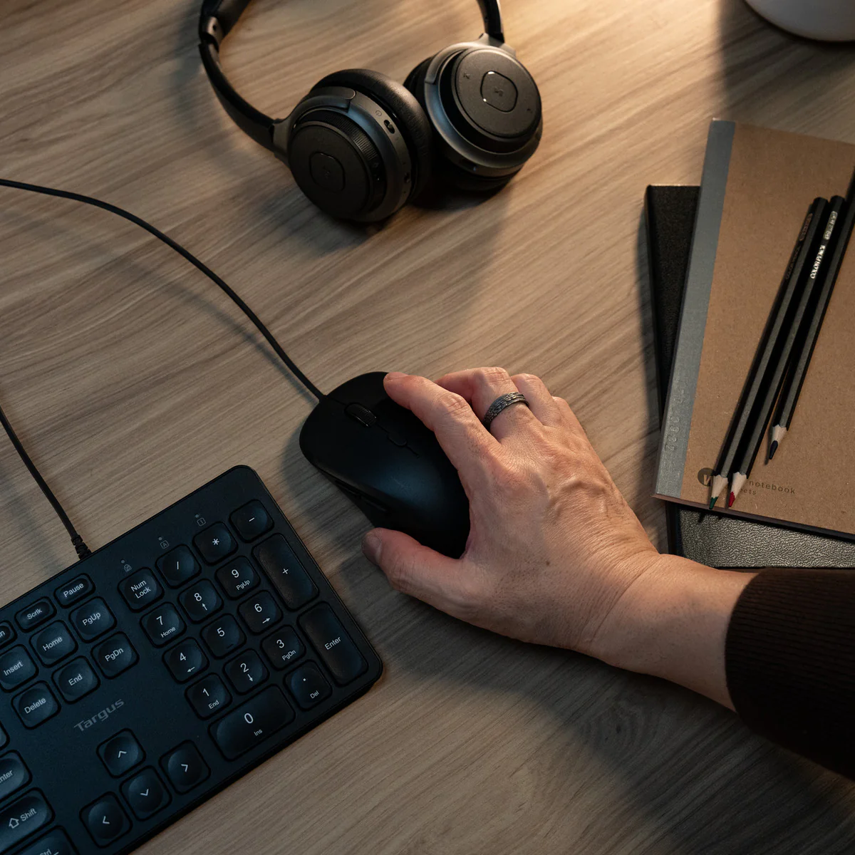 Full-Size Wired EcoSmart® Keyboard & Mouse Combo - Image 6
