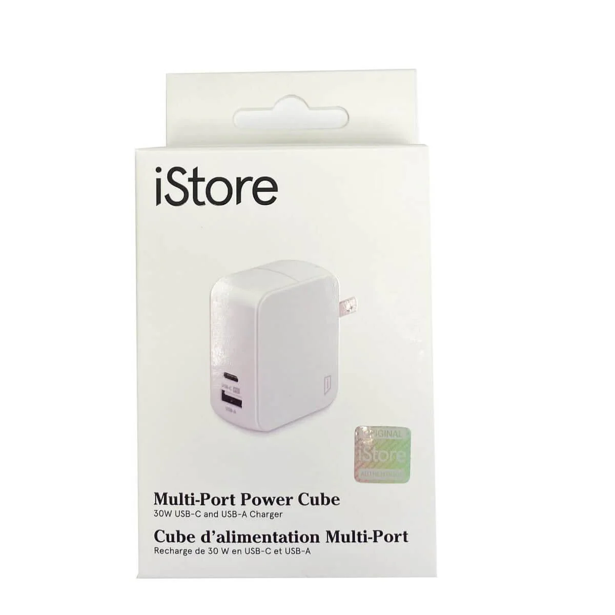 iStore Multi-Port Power Cube 30W USB-C and USB-A Charger - Image 5