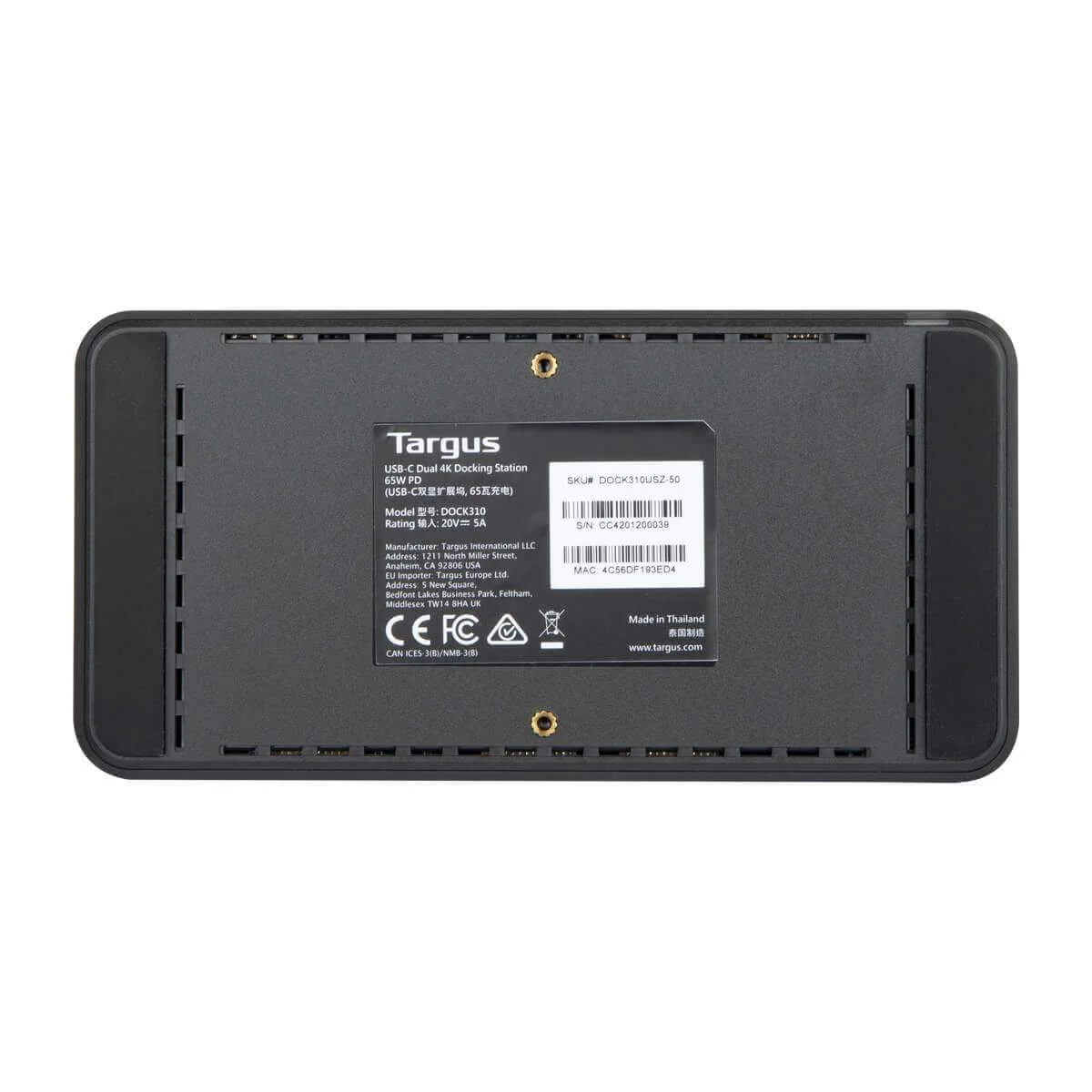 Universal USB-C DV4K Docking Station with 65W Power Delivery - Image 3