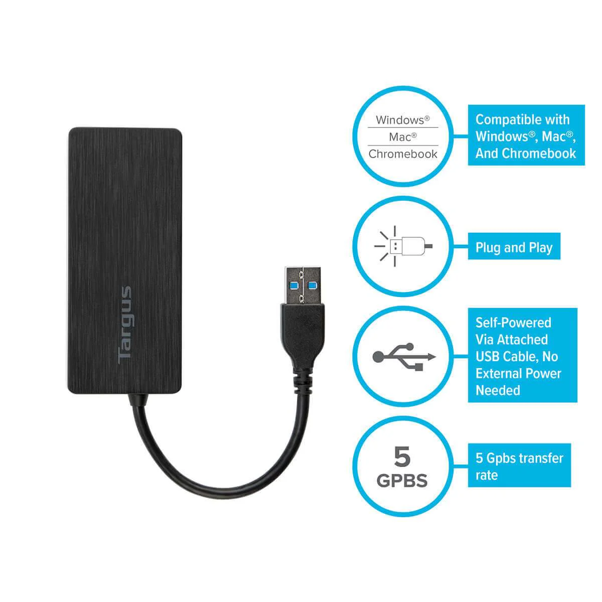 USB 3.0 4-Port Hub - Image 7
