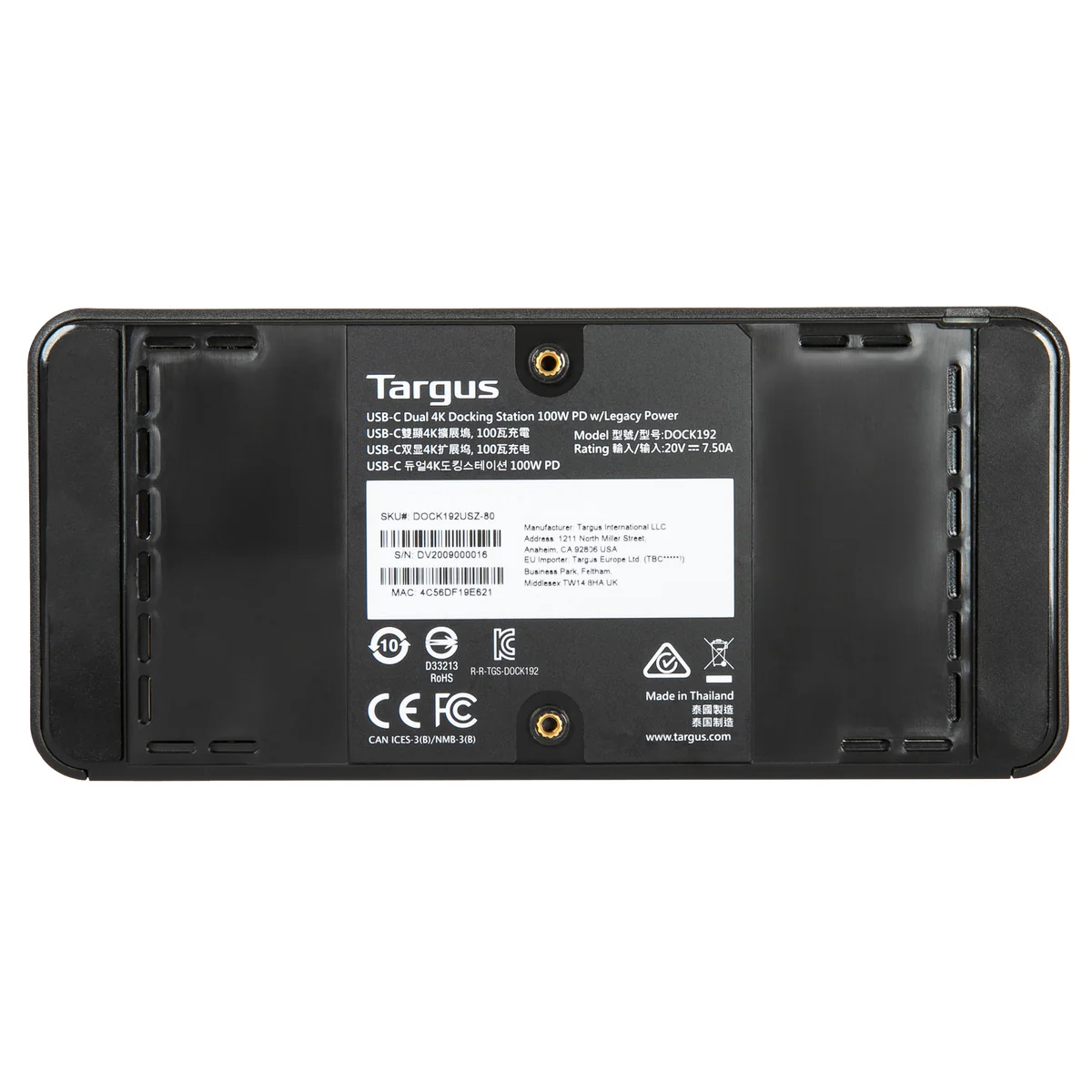 USB-C Universal DV4K Docking Station with 100W Power Delivery - Image 5