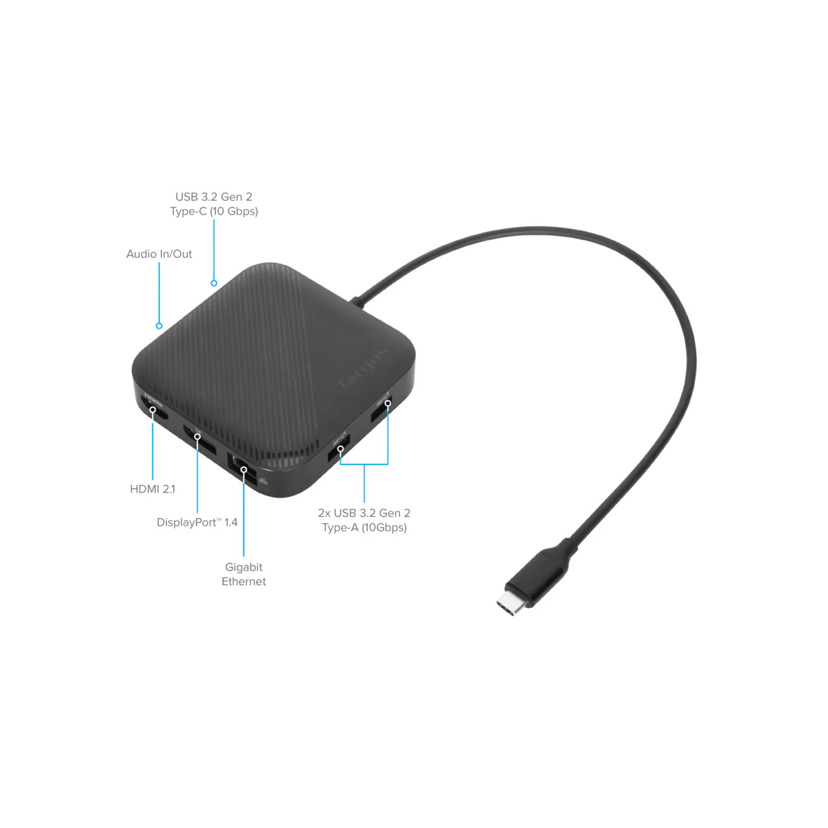 USB4 Dual Video 4K Docking Station with 85W PD Pass-Thru - Image 5