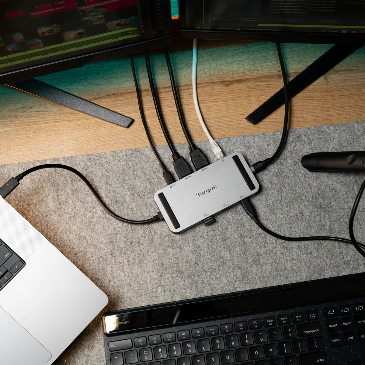 USB4 Dual Video Mobile Dock with 140W EPR Pass-Thru - Image 10